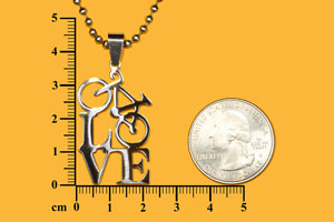 Love Bike pendant