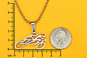 Tandem Bike Pendant