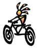 Kokopelli Biker