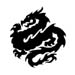 Black Dragon temporary tattoo