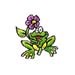 Frog temporary tattoo