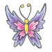 Butterfly temporary tattoo