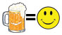 Beer = Smiley Tattoo