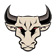 Bull temporary tattoo