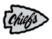 Chiefs temporary tattoo