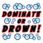 Dominate or Drown temporary tattoo