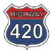 HWY 420 Temporary Tattoo