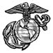 Marines temporary tattoo