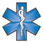 Star of Life  temporary tattoo