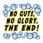 No Guts No Glory Temporary Tattoo