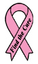 pink ribbon temporary tattoo