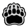 Bear Paw Temporary Tattoo