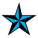 blue star temporary tattoo